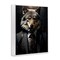 Stupell Industries Trendy Wall Street Wolf Framed Giclee, design by Ray Powers